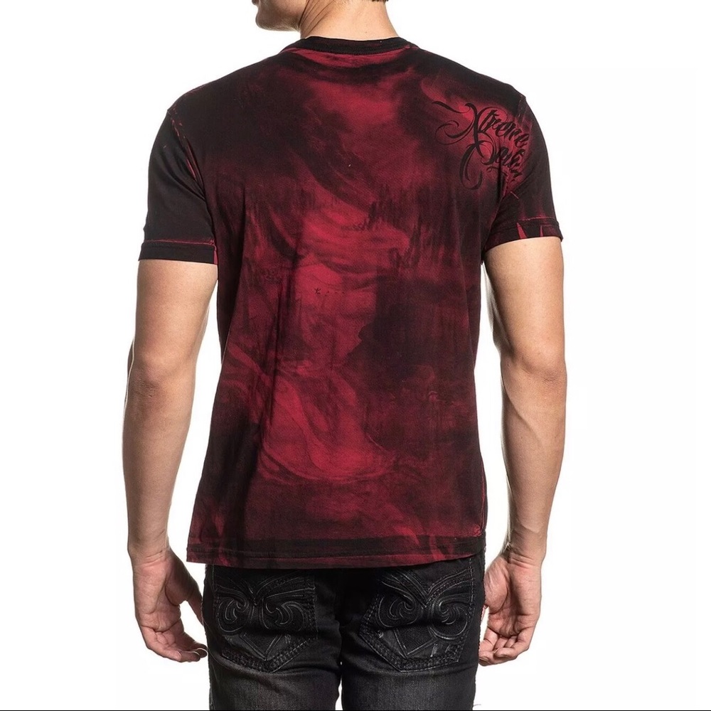 XTREME COUTURE by AFFLICTION Men T-Shirt HEADHUNTER - Picture 7 of 8
